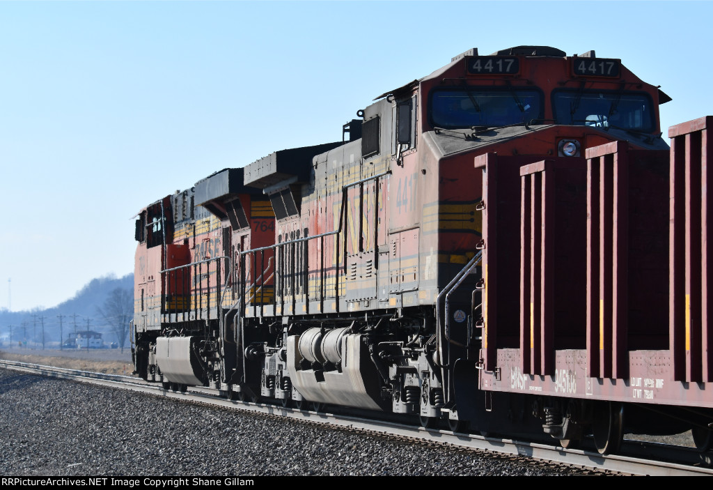 BNSF 4417 Roster shot.